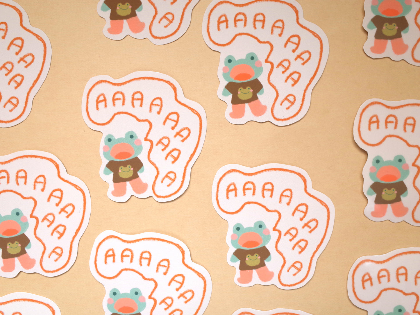 Screaming Frog Sticker AAAA