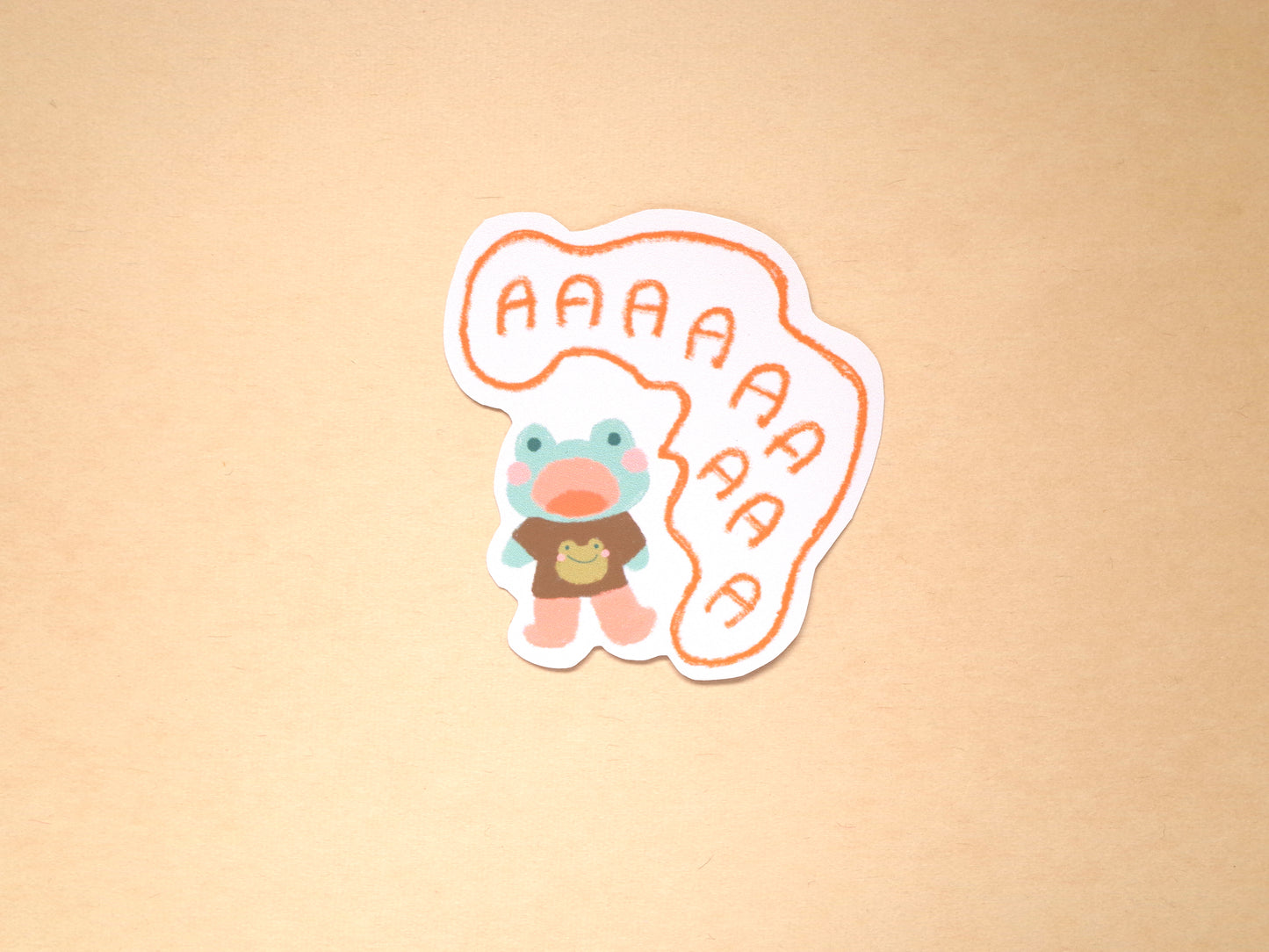 Screaming Frog Sticker AAAA