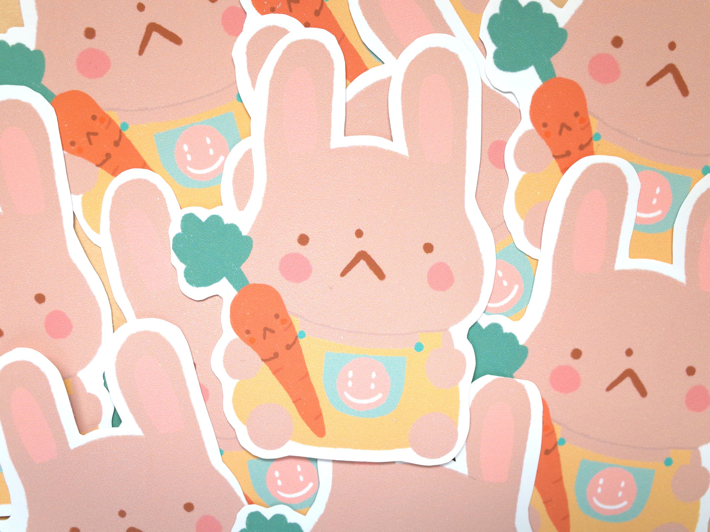 Grumpy Bunny Sticker