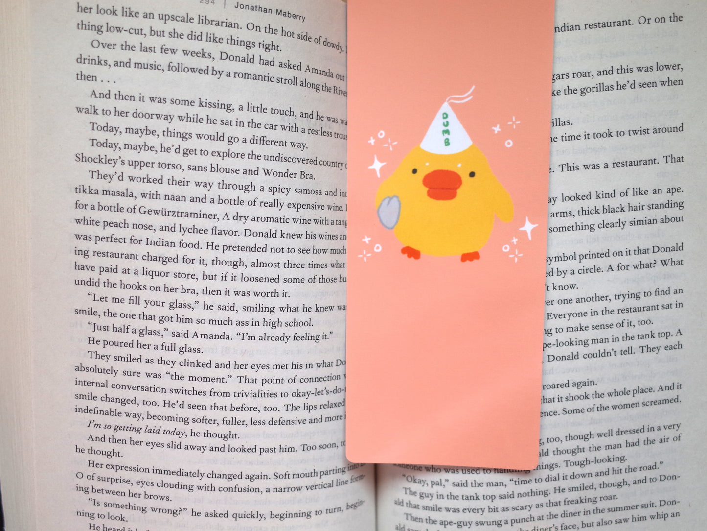 Dumb Ducky Bookmark