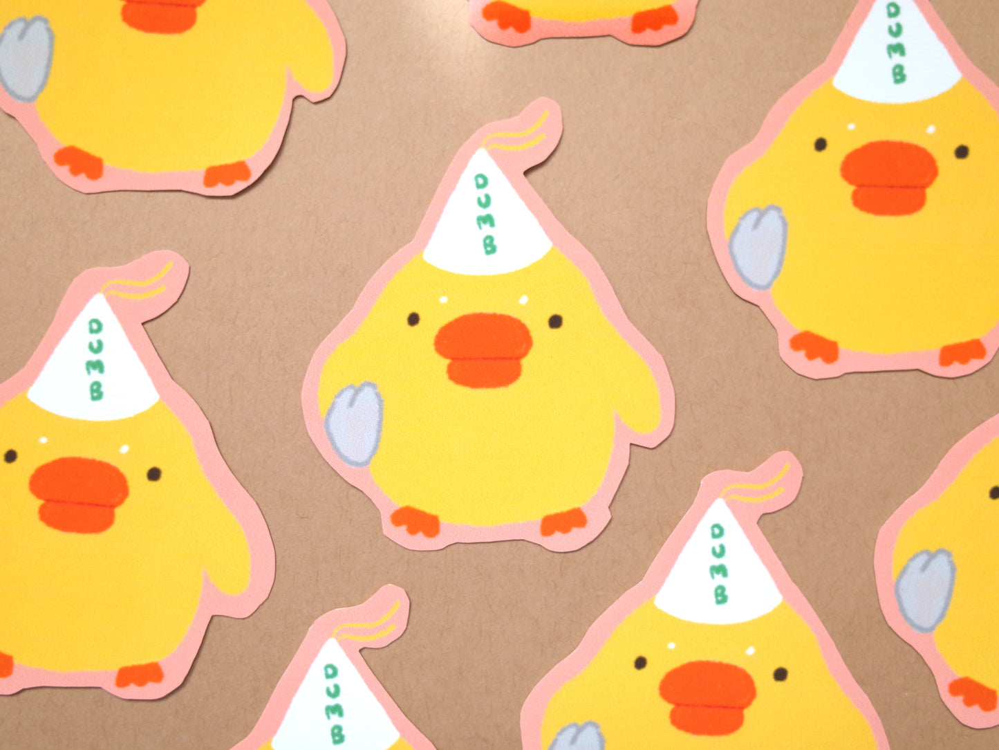 Dumb Ducky Sticker