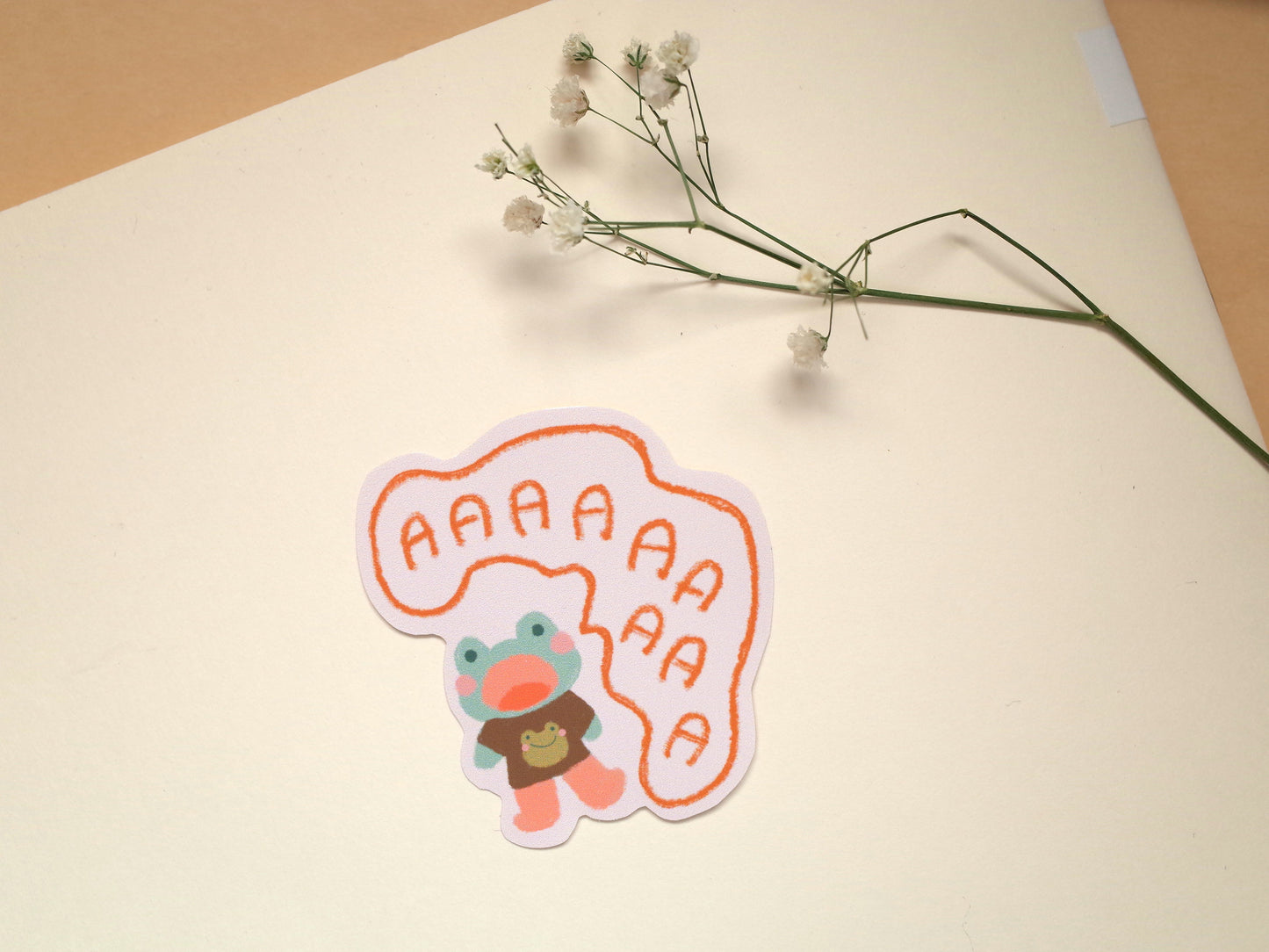Screaming Frog Sticker AAAA