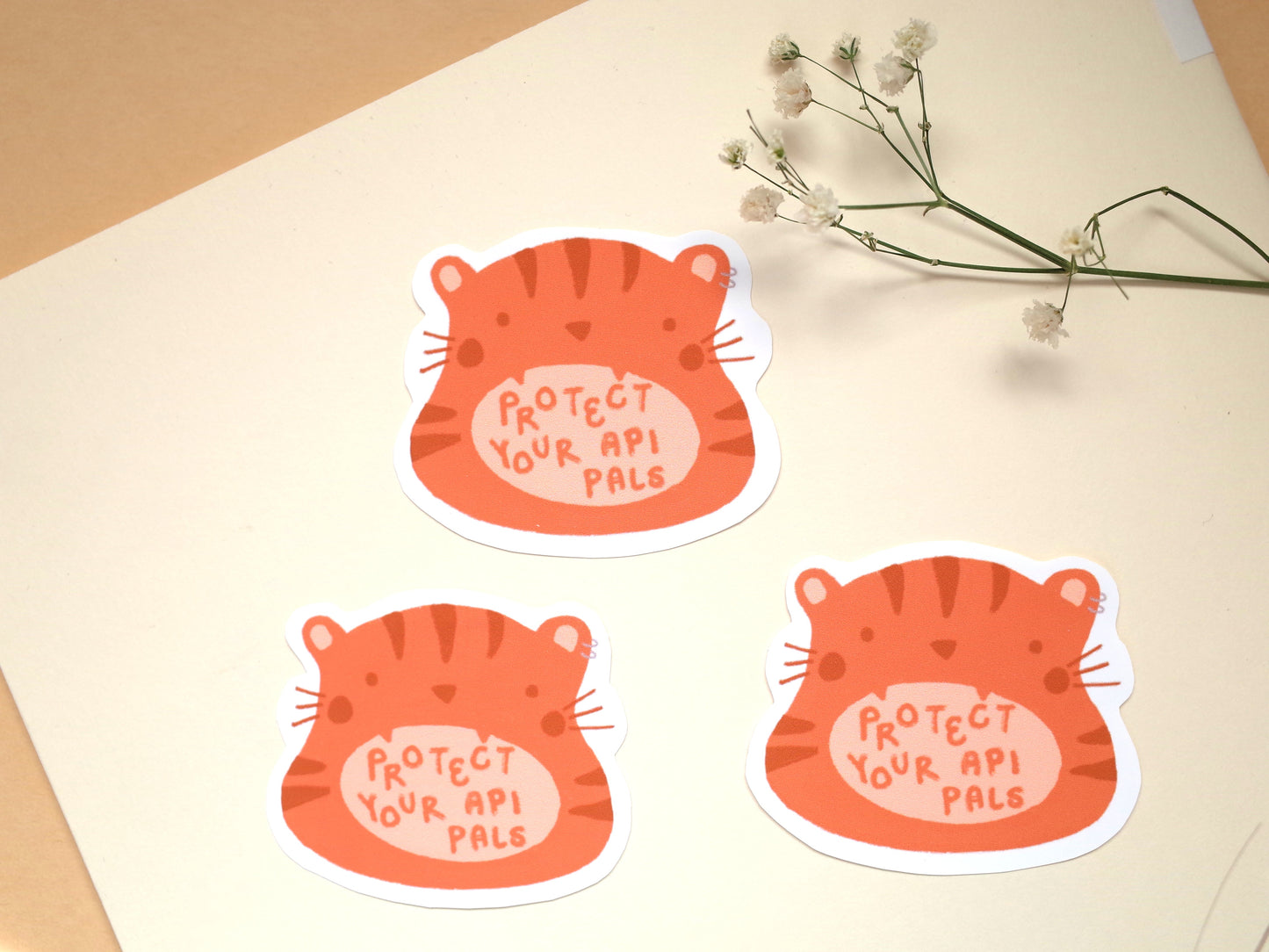 Protect your Asian Pals Sticker