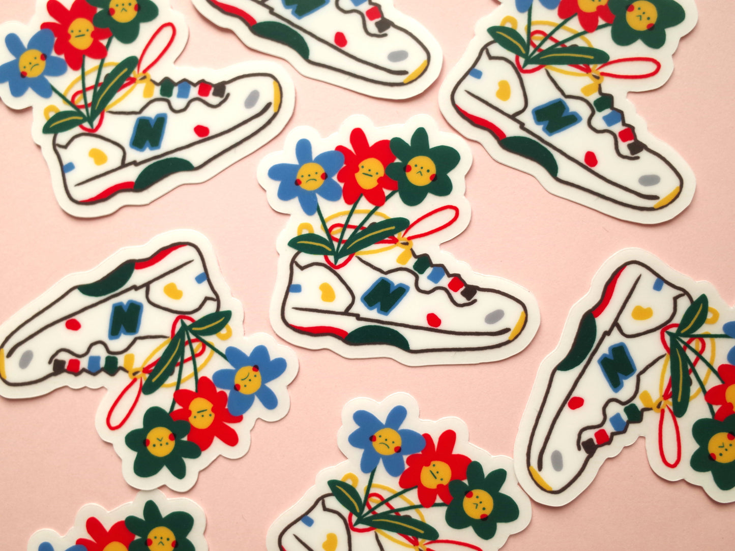 Sad Sneakers Sticker