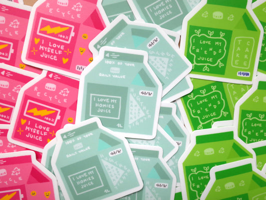 Juicy Affirmations Sticker