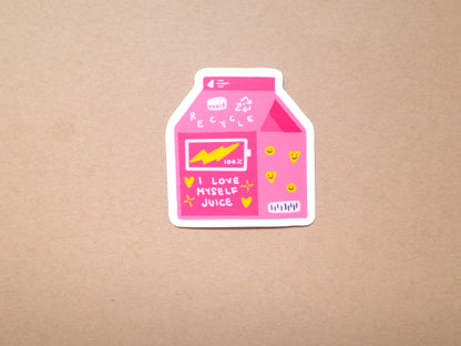 Juicy Affirmations Sticker