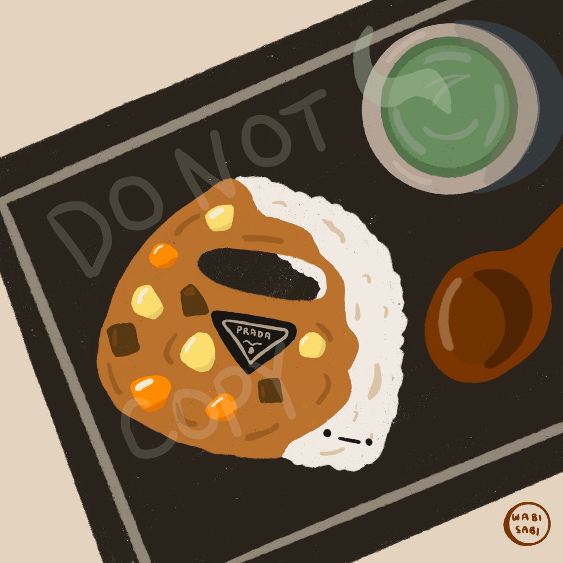 Japanese Curry Print