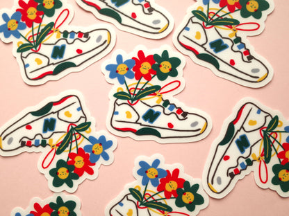 Sad Sneakers Sticker